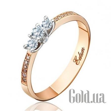 Кольцо Золотое кольцо с бриллиантами, 15