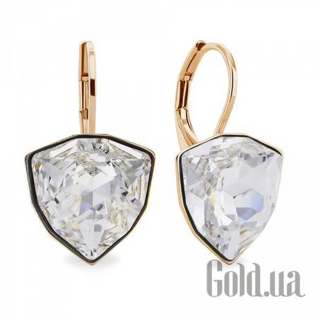 Серьги Серьги с кристаллами Swarovski в позолоте