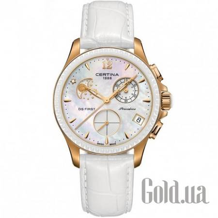 Швейцарские часы Женские часы DS First Lady Chrono Moon Phase C030.250.36.106.00