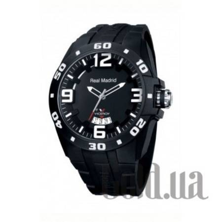 Мужские часы Real Madrid Black Rubber Date 432851-55