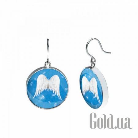 Серьги с подвесками Серебряные серьги