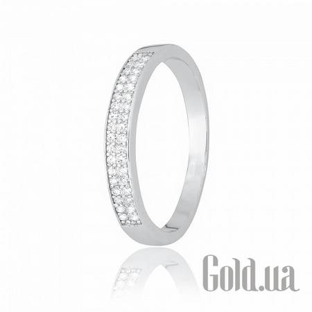 Обручальное кольцо Silvex925 Серебряное обручальное кольцо с куб. циркониями, 18