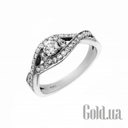 Кольцо Золотое кольцо с бриллиантами, 17