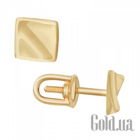 Серьги-гвоздики Золотые серьги