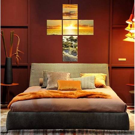 Настенные часы Настенные часы 23C-6-5p-W