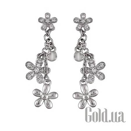 Серьги-гвоздики Серебряные серьги