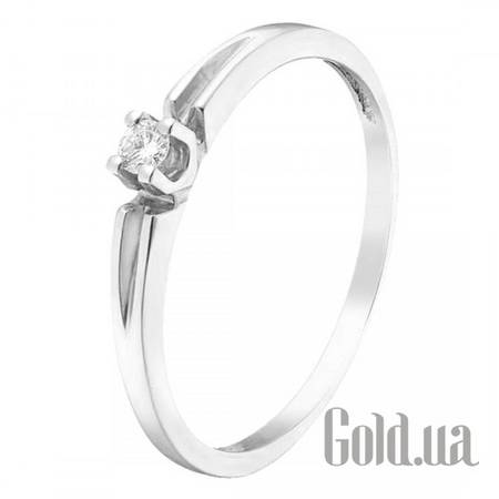 Кольцо Золотое кольцо с бриллиантом, 16.5