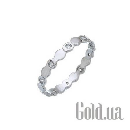 Кольцо Детское серебряное кольцо с куб. циркониями, 15