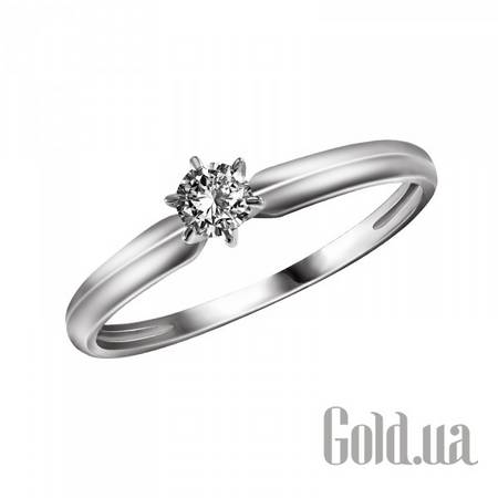 Кольцо Золотое кольцо с бриллиантом, 18