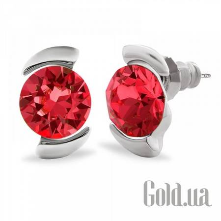 Пусеты (гвоздики) Серьги с кристаллами Swarovski