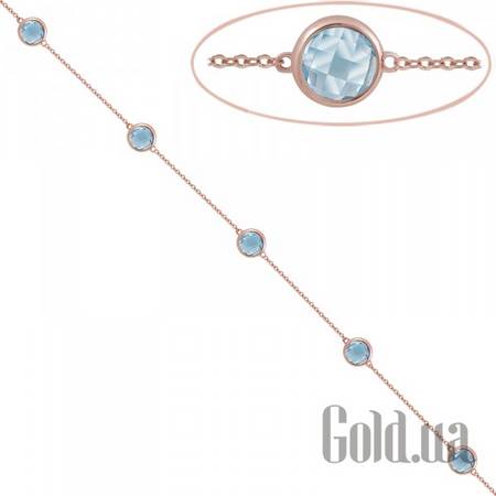 Колье Золотое колье с топазами, 45