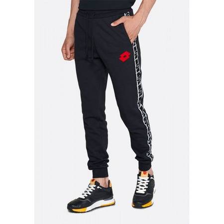 Спортивные штаны мужские Lotto ATHLETICA CLASSIC II PANT CUFF FT  ALL BLACK 214420/1CL