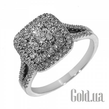 Кольцо Золотое кольцо с бриллиантами, 17.5