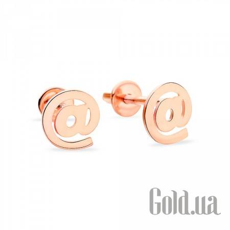 Серьги-гвоздики Золотые серьги