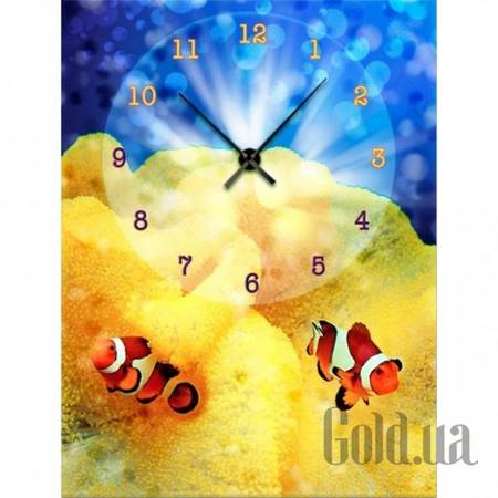 Настенные часы Настенные часы 1C-223-30x40-W