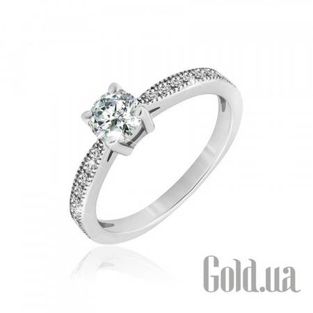 Кольцо Silvex925 Серебряное кольцо с куб. циркониями, 17