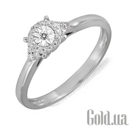 Кольцо Золотое кольцо с бриллиантами, 17