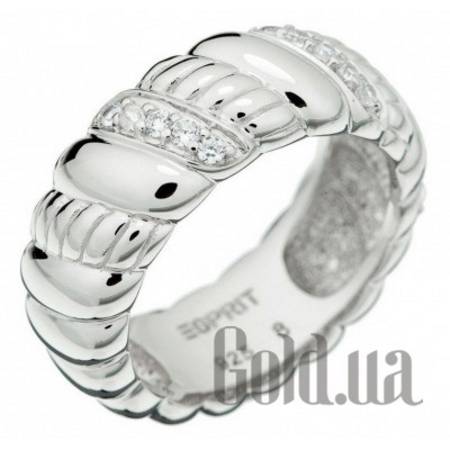 Обручальное кольцо Esprit Серебряное обручальное кольцо с куб. циркониями, 18