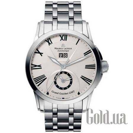 Швейцарские часы Pontos Grand Guichet GMT PT6098-SS002-110