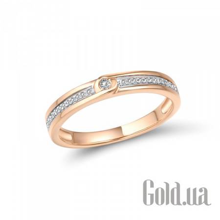 Кольцо Золотое кольцо с бриллиантами, 17