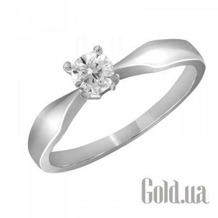 Кольцо Золотое кольцо с бриллиантом, 17