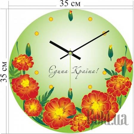 Настенные часы Настенные часы 3A-1-35x35_C