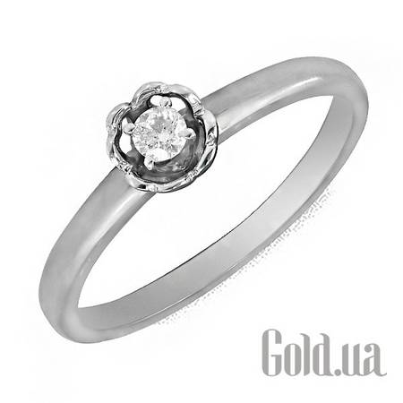Кольцо Золотое кольцо с бриллиантом, 17