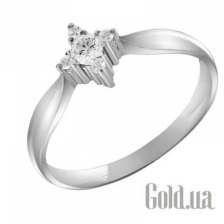 Кольцо Золотое кольцо с бриллиантами, 17