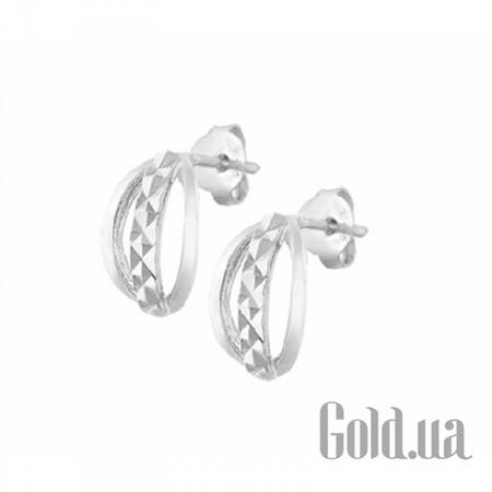 Серьги-гвоздики Серебряные серьги