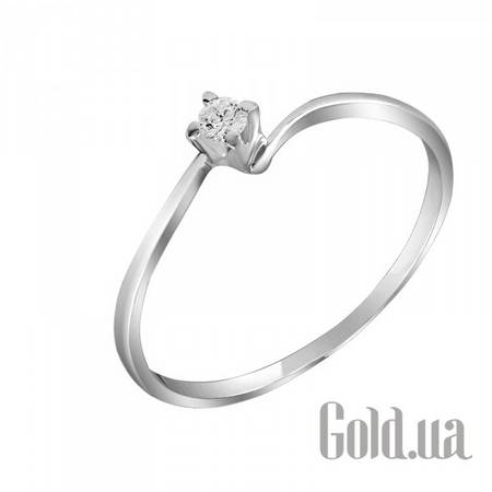 Кольцо Золотое кольцо с бриллиантом, 17