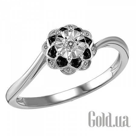 Кольцо Золотое кольцо с бриллиантами, 16.5