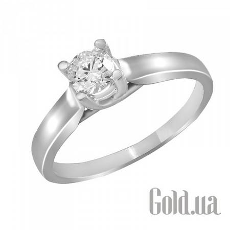 Кольцо Золотое кольцо с бриллиантом, 18
