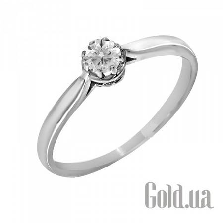 Кольцо Золотое кольцо с бриллиантом, 16.5