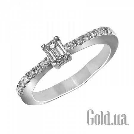 Кольцо Золотое кольцо с бриллиантами, 18