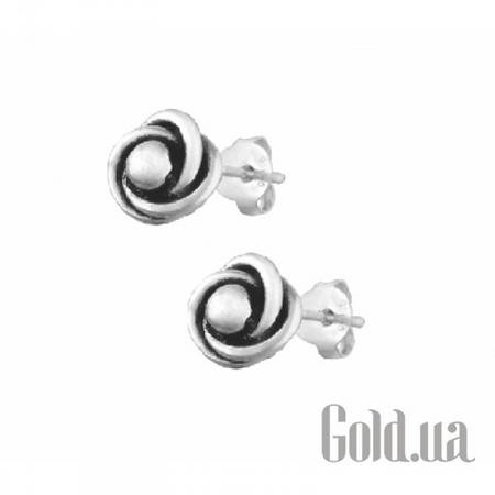 Серьги-гвоздики Серебряные серьги