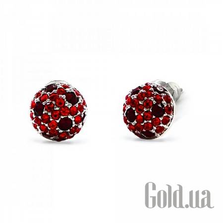 Пусеты (гвоздики) Серьги с кристаллами Swarovski