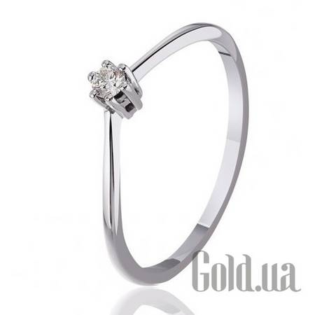 Кольцо Золотое кольцо с бриллиантом, 18.5