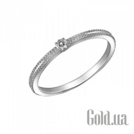 Кольцо Золотое кольцо с бриллиантом, 16.5