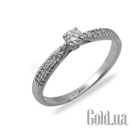 Кольцо Золотое кольцо с бриллиантами, 17