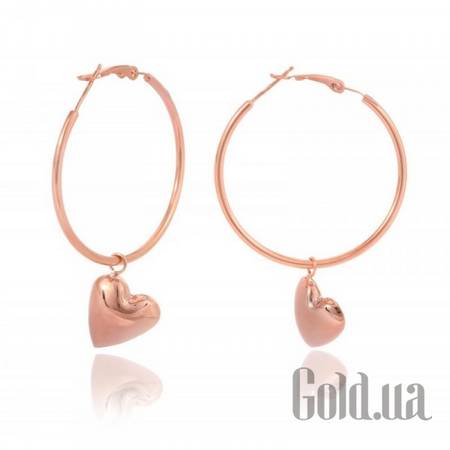 Серьги с подвесками Серебряные серьги в позолоте