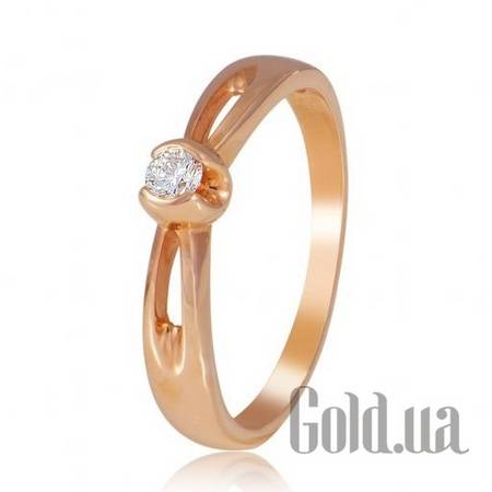 Кольцо Золотое кольцо с бриллиантом, 16