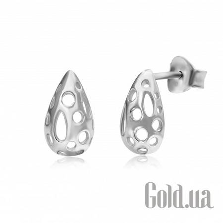 Серьги-гвоздики Серебряные серьги