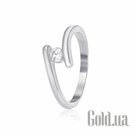 Кольцо Серебряное кольцо с Swarovski Zirconia, 16