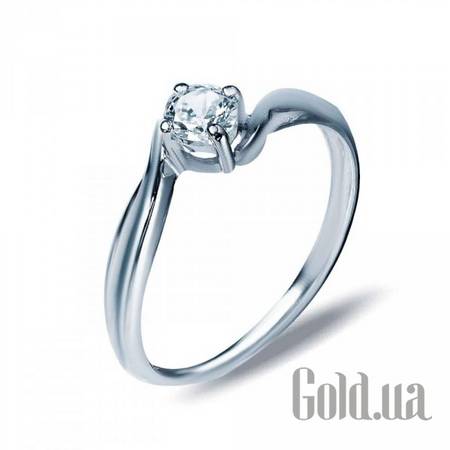 Кольцо Серебряное кольцо с куб. цирконием, 16.5