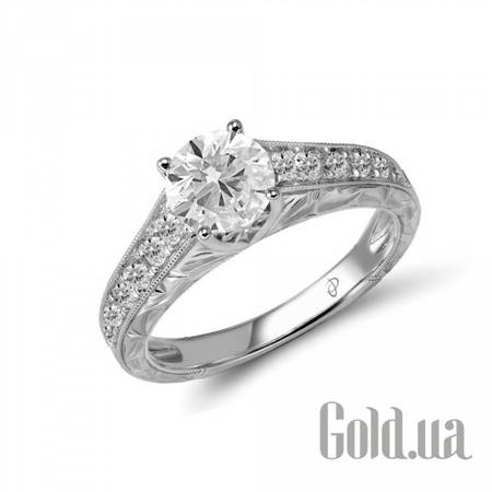 Кольцо Золотое кольцо с бриллиантами, 17