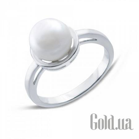 Женские кольца Женское серебряное кольцо с жемчугом, 18