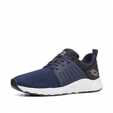 Кроссовки мужские Lotto BREEZE ULTRA  DARK BLUE/GRAVITY TITAN/ALL BLACK 212128/5EG