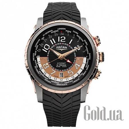 Швейцарские часы X-Treme Pink Gold/Titan black-gold dial 165925.167RF/BK GMT