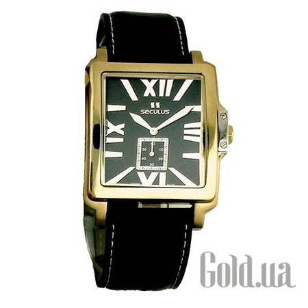 Швейцарские часы 4492.1.1069 black-gilt, pvd, black leather