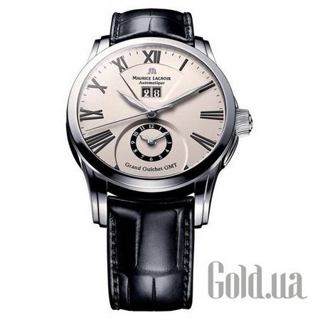 Швейцарские часы Pontos Grand Guichet GMT PT6098-SS001-110